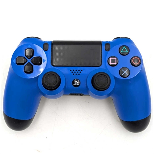 Dual Shock 4 Wireless Controller - Blue and Black - PS4 Tilbehør (B Grade) (Genbrug)